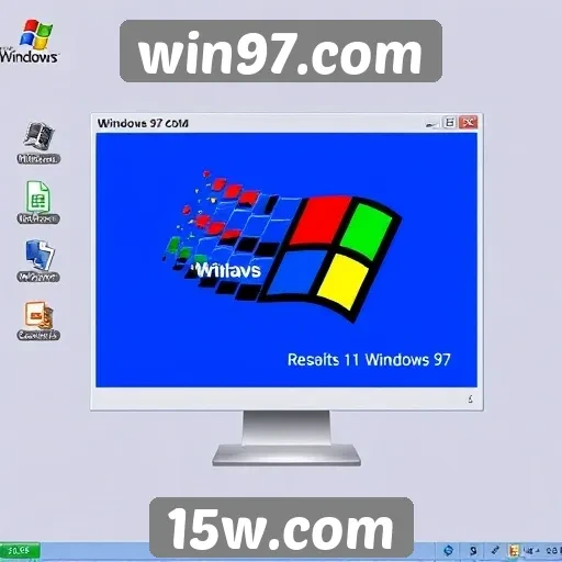 Exploração da interface do usuário no win97.com